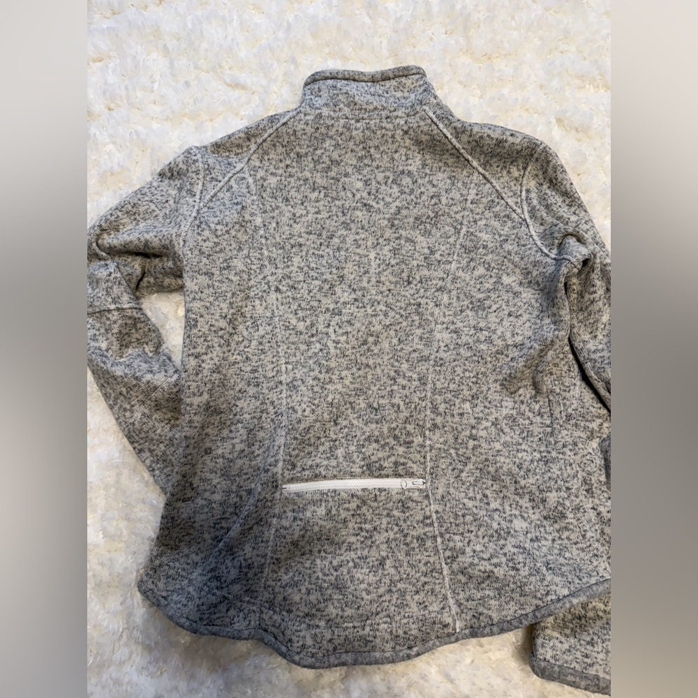 Heather Gray Quarter-Zip Jacket - image 2